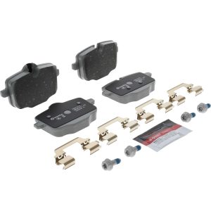 Brembo Brake Pad, Nao, Fmsi Number D1850-9077, Ceramic, Set of 4, With Hardware – P06101N