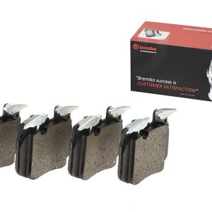 Brembo Brake Pad, Fmsi Number D1868-9098, Low-Metallic, Set of 4 – P06106