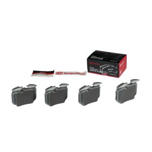 Brembo Brake Pad, Nao, Fmsi Number D1868-9098, Ceramic, Set of 4 – P06106N