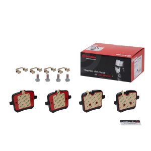 Brembo Brake Pad, Nao, Fmsi Number D2059-9292, Ceramic, Set of 4 – P06109N