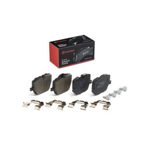 Brembo Brake Pad, Prime Line, Fmsi Number D2220-9460, Low-Metallic, Set of 4, With Mounting Hardware – P06116