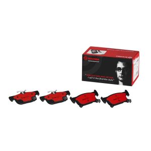 Brembo Brake Pad, Nao, Fmsi Number D2025-9255, Ceramic, Set of 4, With Hardware – P07011N