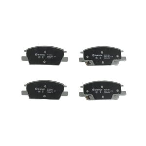 Brembo Brake Pad, Nao, Fmsi Number D1913-9144, Ceramic, Set of 4, With Hardware – P07016N