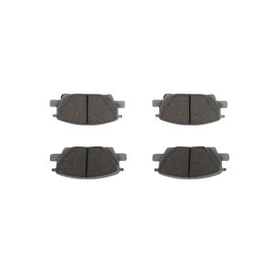 Brembo Brake Pad, Nao, Fmsi Number D1913-9144, Ceramic, Set of 4, With Hardware – P07016N