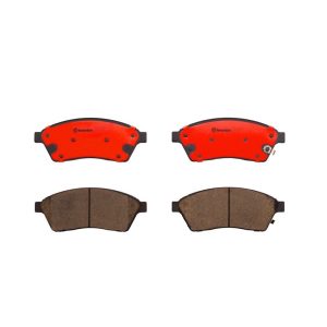 Brembo Brake Pad, Nao, Fmsi Number D1422-8537, Ceramic, Set of 4 – P09009N