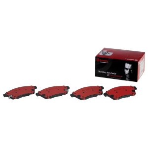 Brembo Brake Pad, Nao, Fmsi Number D1422-8539, Ceramic, Set of 4, With Hardware – P09010N