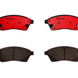Brembo Brake Pad, Nao, Fmsi Number D1422-8539, Ceramic, Set of 4, With Hardware – P09010N