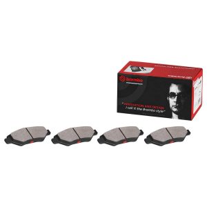 Brembo Brake Pad, Nao, Fmsi Number D1337-8448, Ceramic, Set of 4 – P09014N