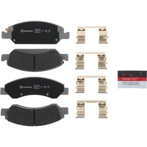 Brembo Brake Pad, Nao, Fmsi Number D1363-8803, Ceramic, Set of 4 – P09015N