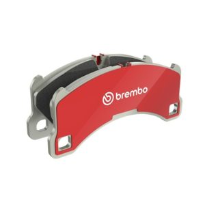 Brembo Brake Pad, Xtra Severe Duty, Fmsi Number D1268-8383, Ceramic, Set of 4, With Pad Shims/ Mounting Hardware/ Brake Lubricant – P50059SD