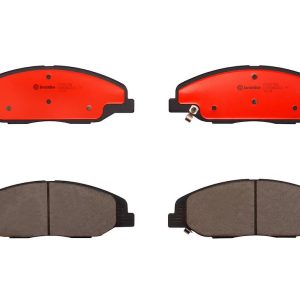 Brembo Brake Pad, Nao, Fmsi Number D1332-8444, Ceramic, Set of 4, With Hardware – P09016N