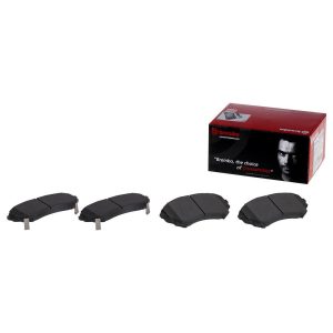 Brembo Brake Pad, Nao, Fmsi Number D1331-8443, Ceramic, Set of 4, With Hardware – P09018N