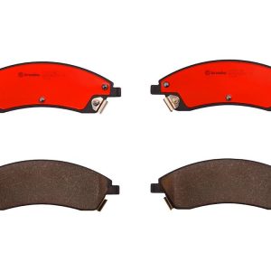 Brembo Brake Pad, Nao, Fmsi Number D1019-7923, Ceramic, Set of 4, With Hardware – P09019N
