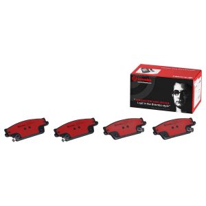 Brembo Brake Pad, Nao, Fmsi Number D1020-7925, Ceramic, Set of 4, With Hardware – P09020N