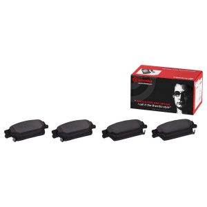 Brembo Brake Pad, Nao, Fmsi Number D1020-7925, Ceramic, Set of 4, With Hardware – P09020N
