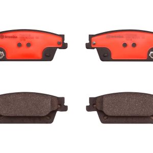 Brembo Brake Pad, Nao, Fmsi Number D1020-7925, Ceramic, Set of 4, With Hardware – P09020N