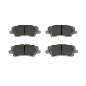 Brembo Brake Pad, Nao, Fmsi Number D1659-8886, Ceramic, Set of 4, With Hardware – P09023N