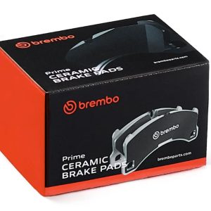 Brembo Brake Pad, Nao, Fmsi Number D882-7759, Ceramic, Set of 4, With Hardware – P10009N