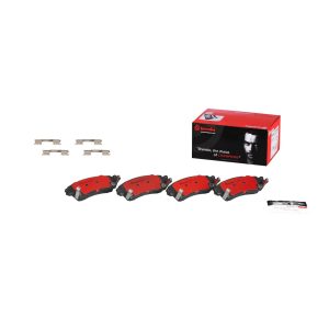 Brembo Brake Pad, Nao, Fmsi Number D883-7760, Ceramic, Set of 4, With Hardware – P10010N