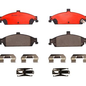 Brembo Brake Pad, Nao, Fmsi Number D727-7594, Ceramic, Set of 4 – P10023N