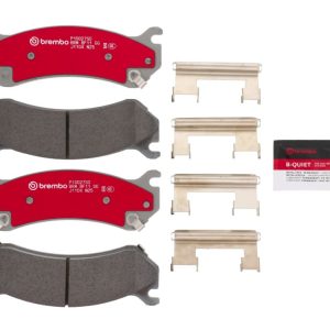 Brembo Brake Pad, Xtra Severe Duty, Fmsi Number D785-7653, Ceramic, Set of 4 – P10027SD