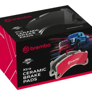Brembo Brake Pad, Xtra Severe Duty, Fmsi Number D785-7653, Ceramic, Set of 4 – P10027SD