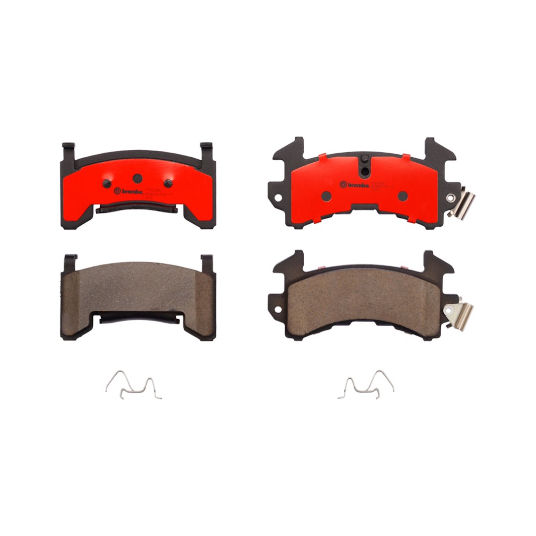 Brembo Brake Pad, Nao, Fmsi Number D154-7070A, Ceramic, Set of 4 – P10036N