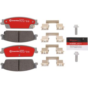 Brembo Brake Pad, Xtra Severe Duty, Fmsi Number D1194-8312, Ceramic, Set of 4 – P10045SD