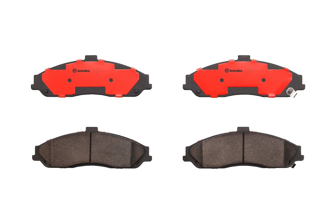 Brembo Brake Pad, Nao, Fmsi Number D731-8230, Ceramic, Set of 4, With Hardware – P10052N