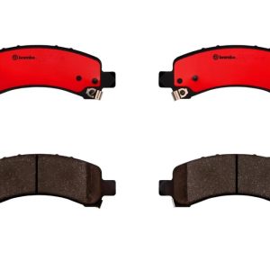 Brembo Brake Pad, Nao, Fmsi Number D974-7881, Ceramic, Set of 4, With Hardware – P10055N