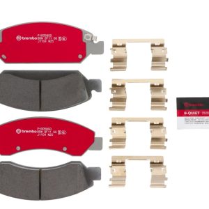 Brembo Brake Pad, Xtra Severe Duty, Fmsi Number D1363-8472, Ceramic, Set of 4 – P10058SD