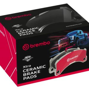 Brembo Brake Pad, Xtra Severe Duty, Fmsi Number D1363-8472, Ceramic, Set of 4 – P10058SD