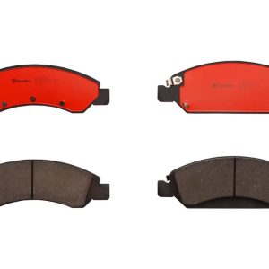 Brembo Brake Pad, Nao, Fmsi Number D1367-8472, Ceramic, Set of 4, With Hardware – P10065N