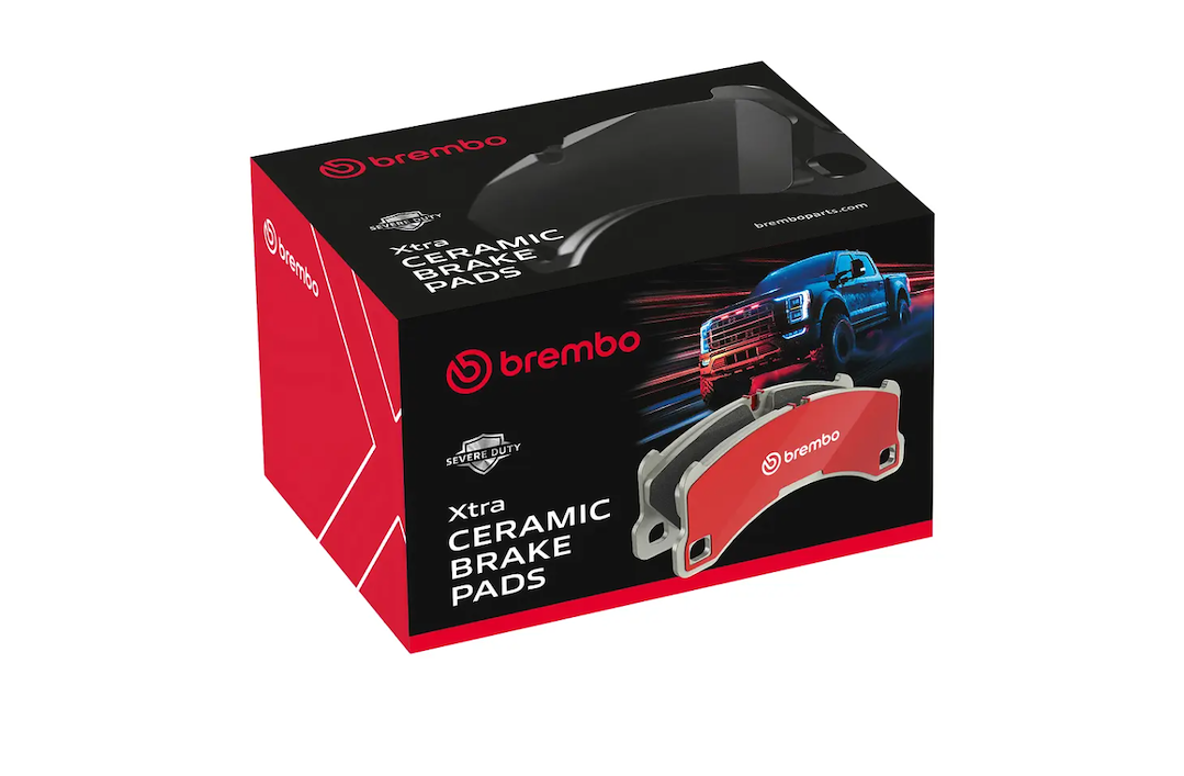 Brembo Brake Pad, Xtra Severe Duty, Fmsi Number D1707-8930, Ceramic, Set of 4 – P10068SD