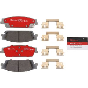 Brembo Brake Pad, Xtra Severe Duty, Fmsi Number D1707-8930, Ceramic, Set of 4 – P10068SD