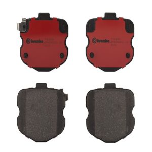 Brembo Brake Pad, Nao, Fmsi Number D1419-8302, Ceramic, Set of 4 – P10069N