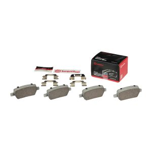 Brembo Brake Pad, Nao, Fmsi Number D1914-9105, Ceramic, Set of 4 – P10071N
