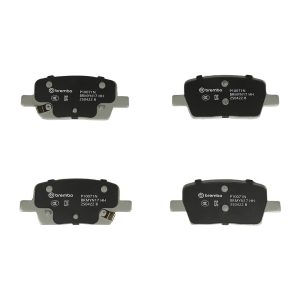 Brembo Brake Pad, Nao, Fmsi Number D1914-9105, Ceramic, Set of 4 – P10071N