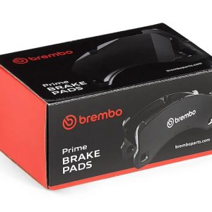 Brembo Brake Pad, Prime Line, Fmsi Number D2250-9486, Low-Metallic, Set of 4, With Mounting Hardware – P10100