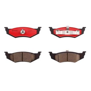 Brembo Brake Pad, Nao, Fmsi Number D782-7650, Ceramic, Set of 4, With Hardware – P11010N