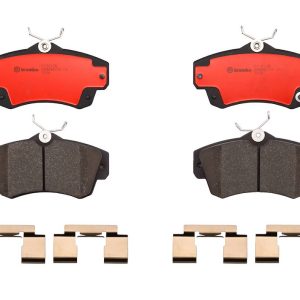 Brembo Brake Pad, Nao, Fmsi Number D841-7716, Ceramic, Set of 4, With Hardware – P11012N