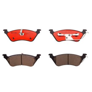 Brembo Brake Pad, Nao, Fmsi Number D858-7734, Ceramic, Set of 4 – P11014N