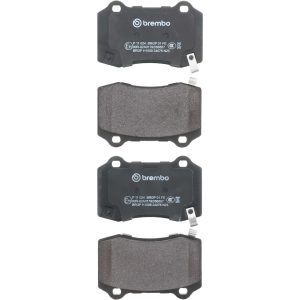 Brembo Brake Pad, Fmsi Number D1053-7958, Low-Metallic, Set of 4 – P11024