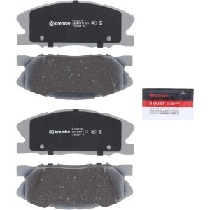 Brembo Brake Pad, Nao, Fmsi Number D1797-8998, Ceramic, Set of 4, With Hardware – P18037N