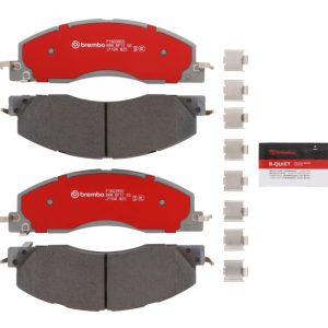 Brembo Brake Pad, Xtra Severe Duty, Fmsi Number D1399-8507, Ceramic, Set of 4 – P18039SD