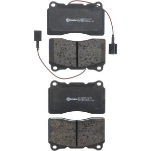 Brembo Brake Pad, Fmsi Number D1016-7919, Low-Metallic, Set of 4 – P23078
