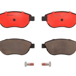Brembo Brake Pad, Nao, Fmsi Number D1618-8921, Ceramic, Set of 4, With Hardware – P23119N