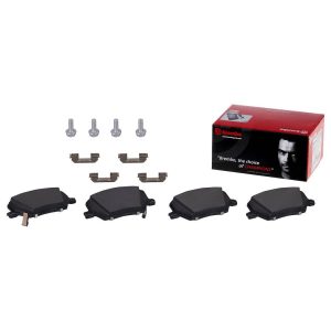 Brembo Brake Pad, Nao, Fmsi Number D1058-8236, Ceramic, Set of 4 – P23149N