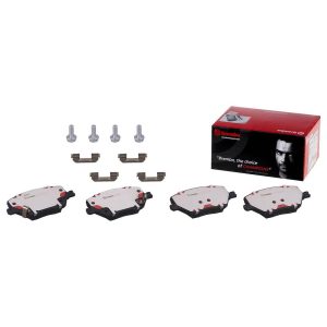 Brembo Brake Pad, Nao, Fmsi Number D1811-9046, Ceramic, Set of 4 – P23164N