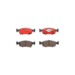 Brembo Brake Pad, Nao, Fmsi Number D1568-8777, Ceramic, Set of 4 – P23168N